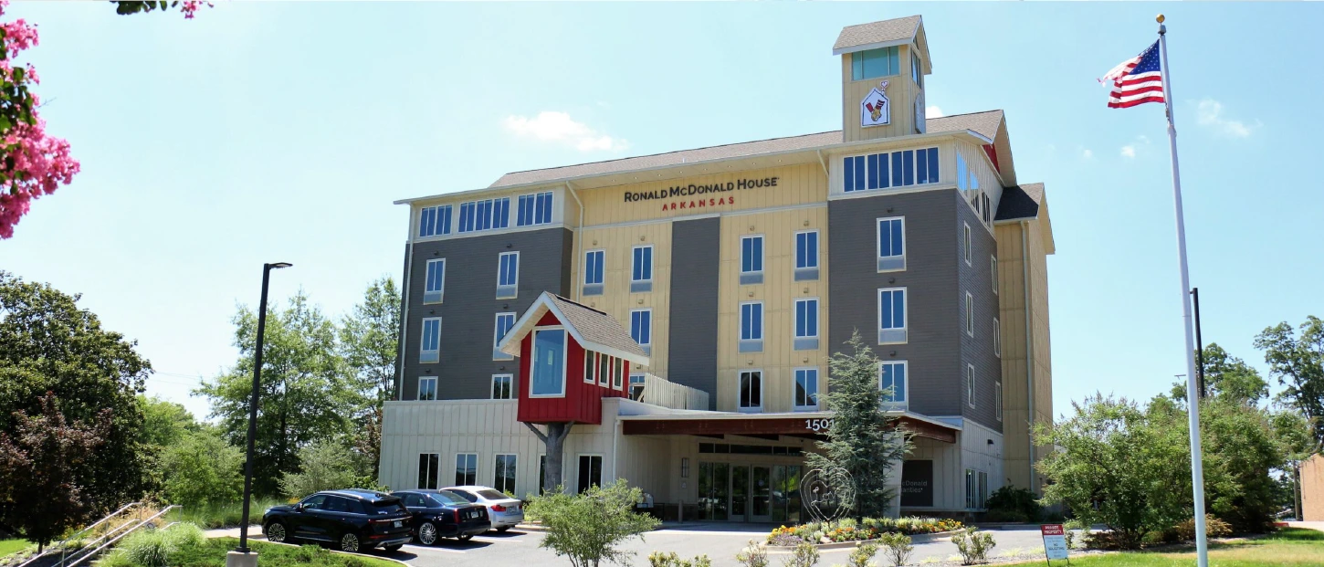 Ronald McDonald House Little Rock building exterior